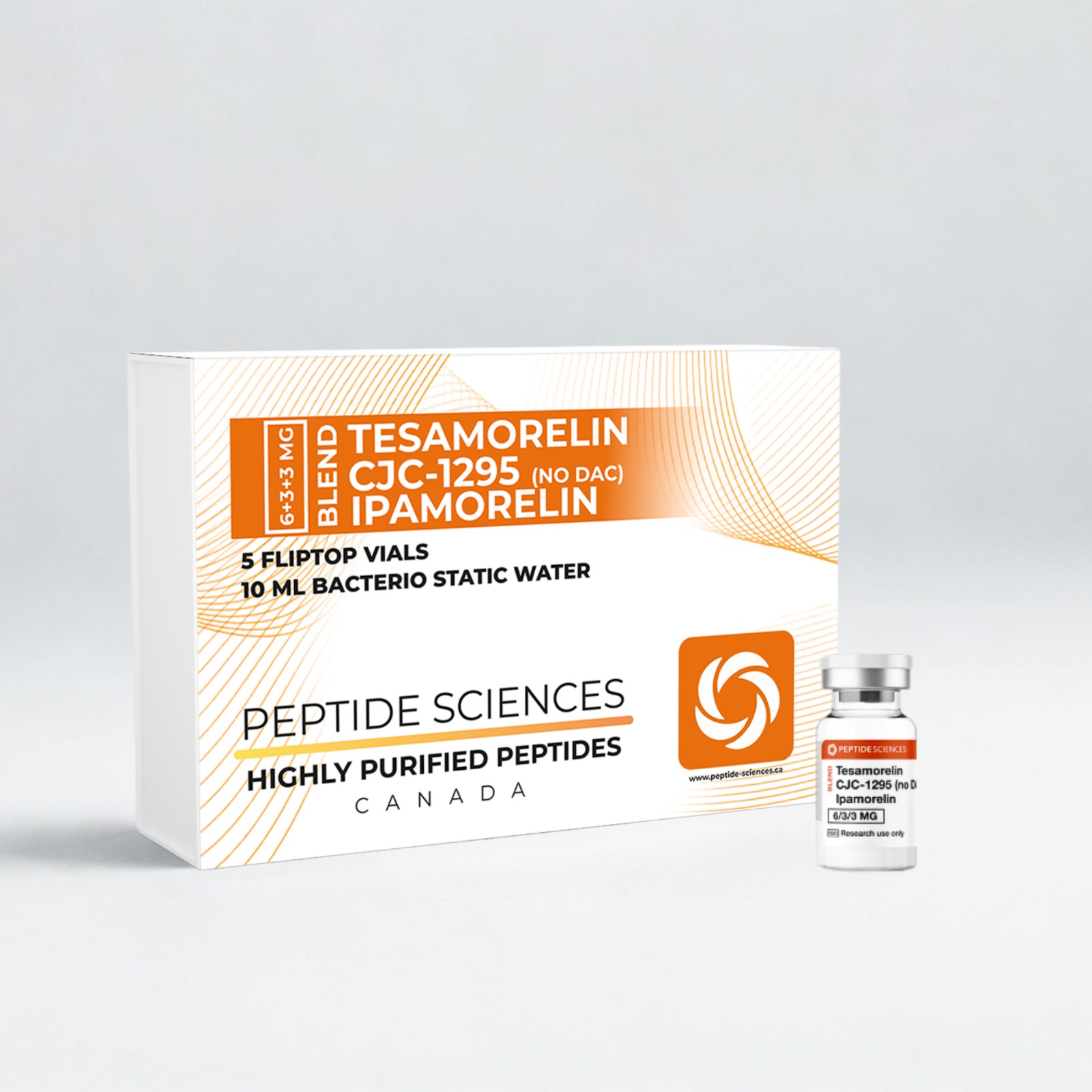 TESAMORELIN CJC-1295 IPAMORELIN